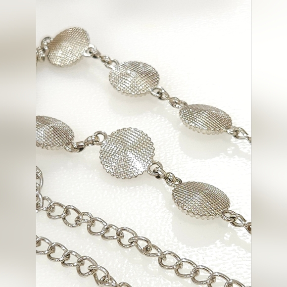 Round Clear Rhinestones Adjustable Belt - Picture 11 of 12